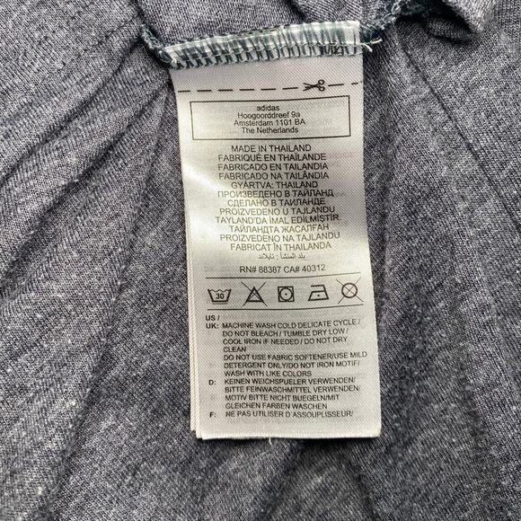 Great Condition Grey Adidas Tshirt - Mens M - Picture 4 of 7